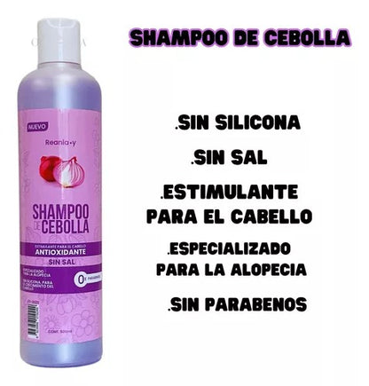 Shampoo + Balsamo De Cebolla Alopecia