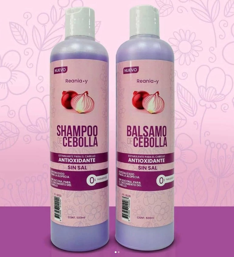 Shampoo + Balsamo De Cebolla Alopecia