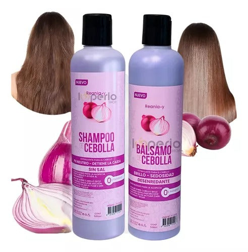 Shampoo + Balsamo De Cebolla Alopecia