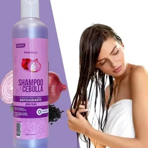 Shampoo + Balsamo De Cebolla Alopecia